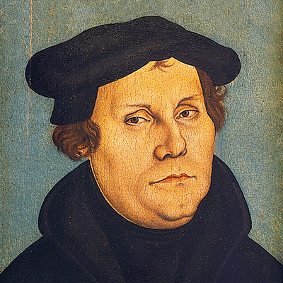 Gemälde zeigt Martin Luther