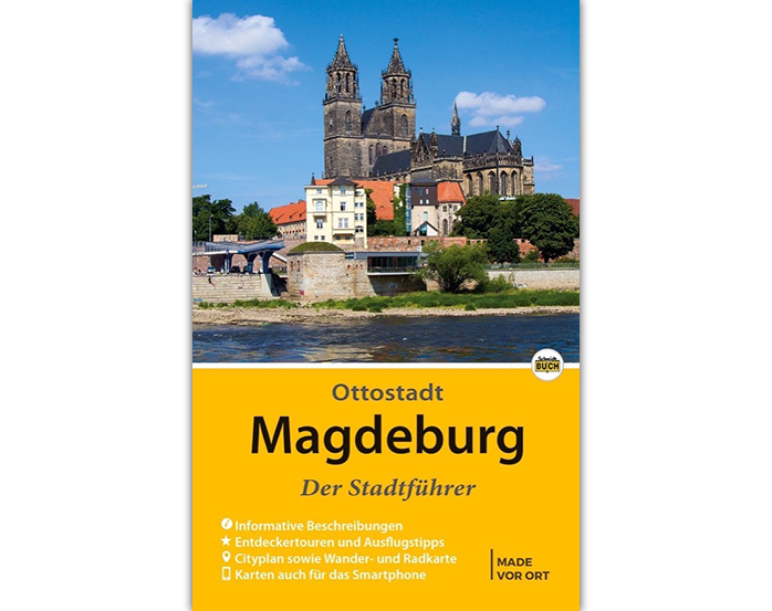 Titelseite des Stadtführers Magdeburg