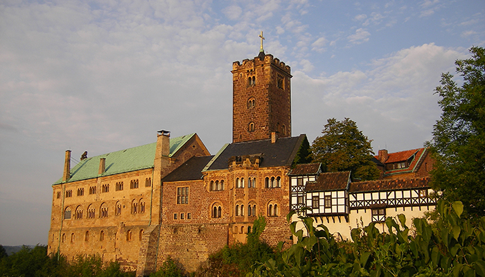 Blick zur Wartburg